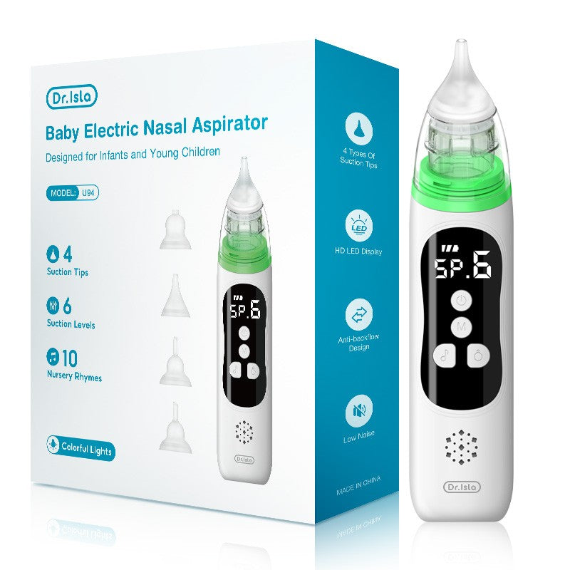Aspirador Nasal Elétrico Infantil com Luzes e Músicas