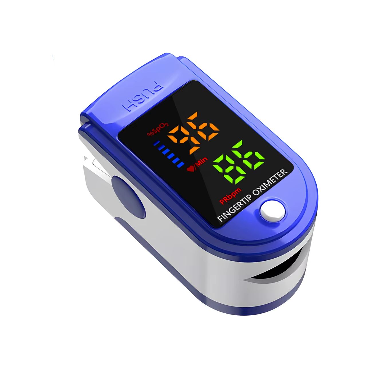 Oxímetro de Dedo Digital com Visor LED